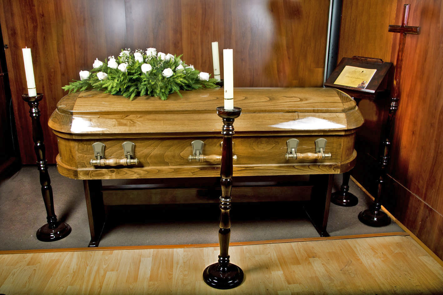 Sala de velatorio de Funeraria Jesús Te Espera